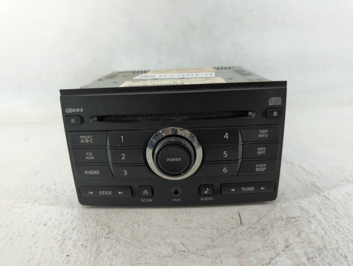 2007 Nissan Maxima Radio AM FM Cd Player Receiver Replacement P/N:28185 ZK31A Fits OEM Used Auto Parts - Oemusedautoparts1.c