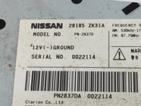 2007 Nissan Maxima Radio AM FM Cd Player Receiver Replacement P/N:28185 ZK31A Fits OEM Used Auto Parts - Oemusedautoparts1.c
