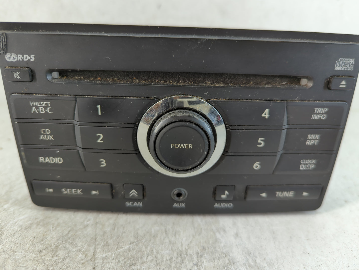2007 Nissan Maxima Radio AM FM Cd Player Receiver Replacement P/N:28185 ZK30A Fits OEM Used Auto Parts - Oemusedautoparts1.c