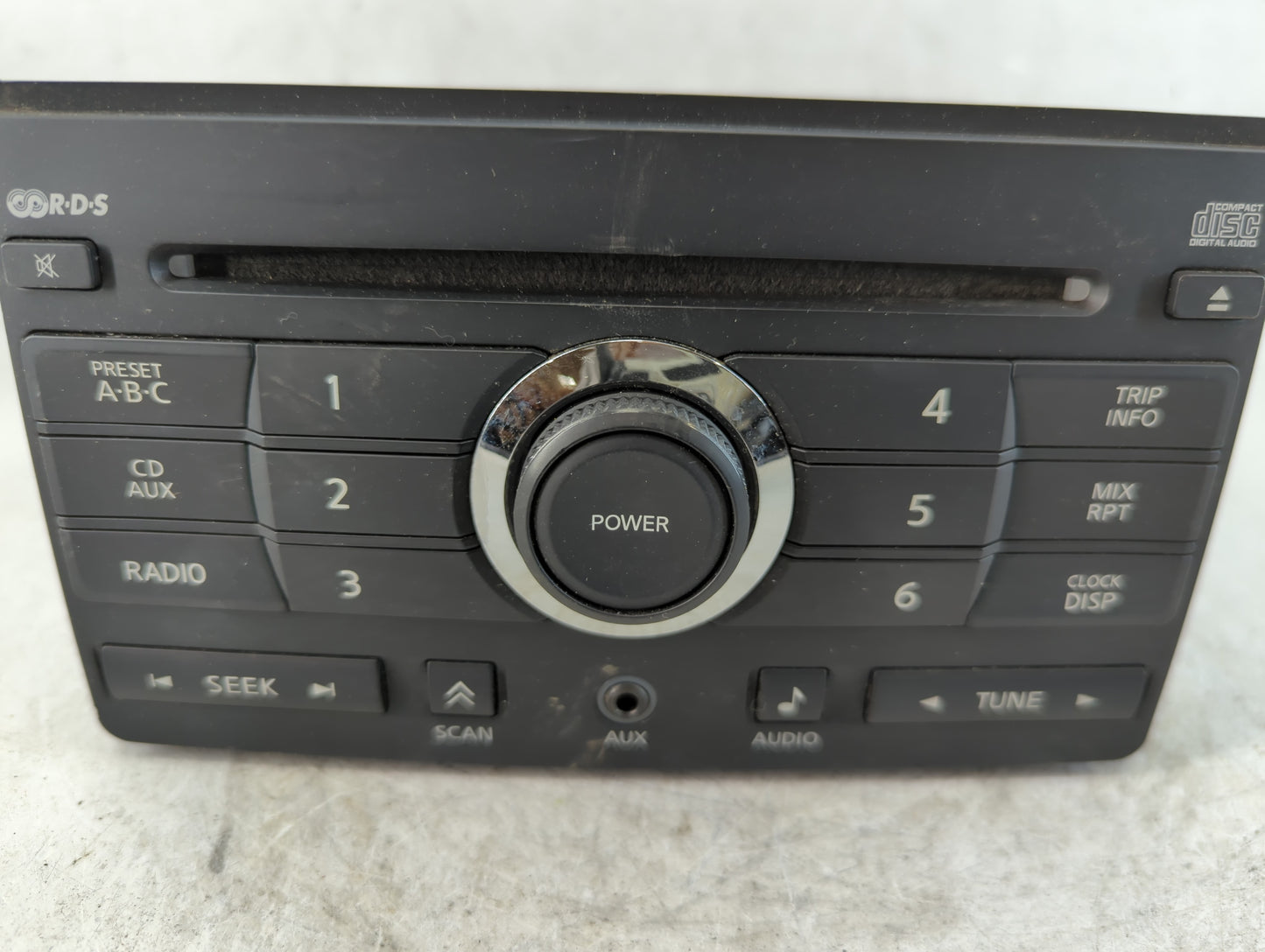 2007 Nissan Maxima Radio AM FM Cd Player Receiver Replacement P/N:28185 ZK30A Fits OEM Used Auto Parts - Oemusedautoparts1.c