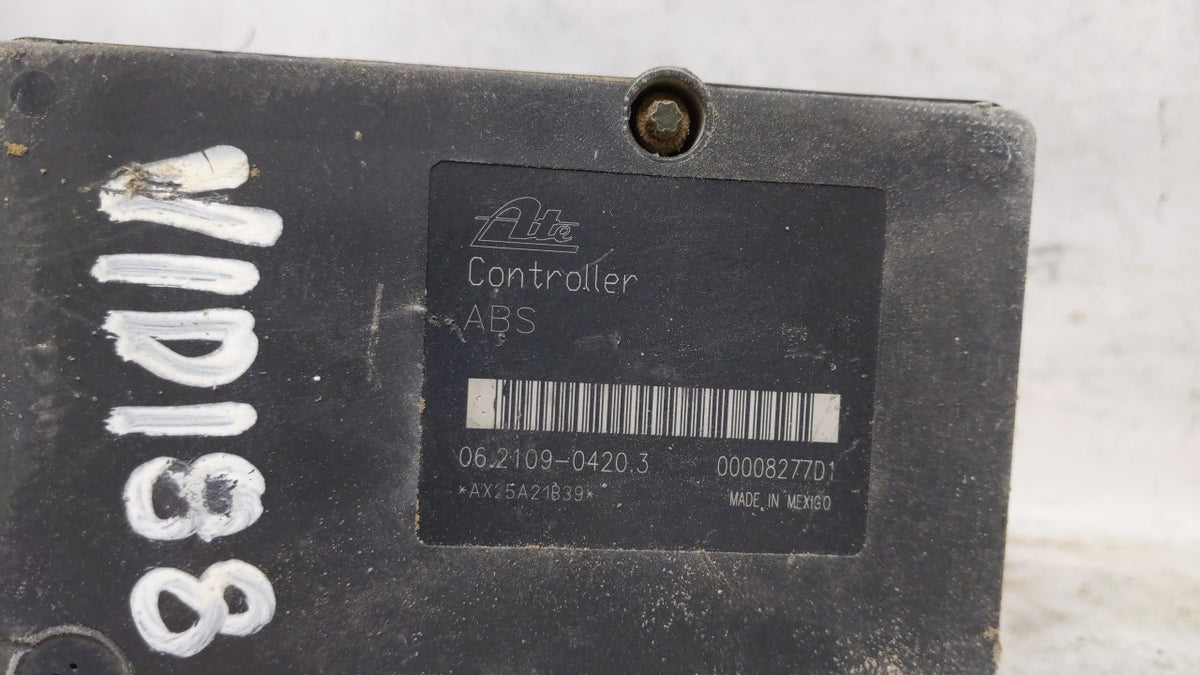 2005-2007 Nissan Murano Anti-Lock Brake ABS Pump Module Actuator OEM P/N:47660 CB840 Fits Fits 2005 2006 2007 OEM Used Auto 