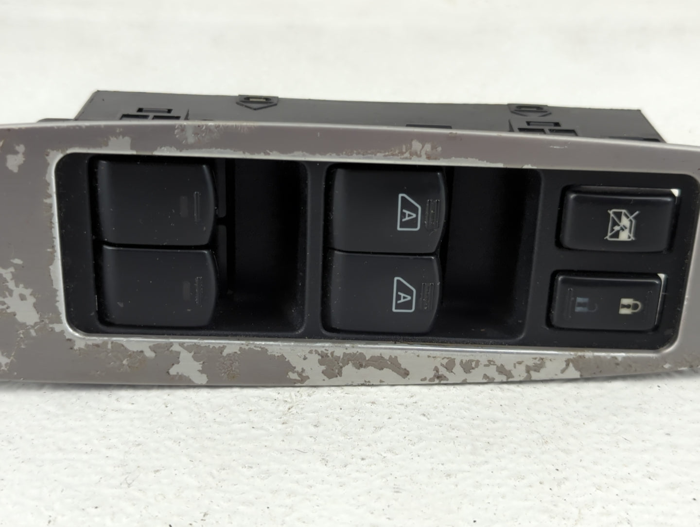 2007 Nissan Murano Master Power Window Switch Replacement Driver Side Left Fits OEM Used Auto Parts - Oemusedautoparts1.com