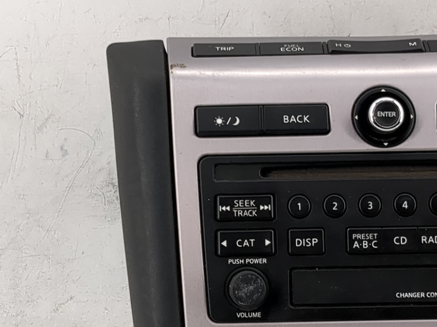 2006-2007 Nissan Murano Radio AM FM Cd Player Receiver Replacement P/N:28185 CC20A PN-2529H Fits Fits 2006 2007 OEM Used Aut