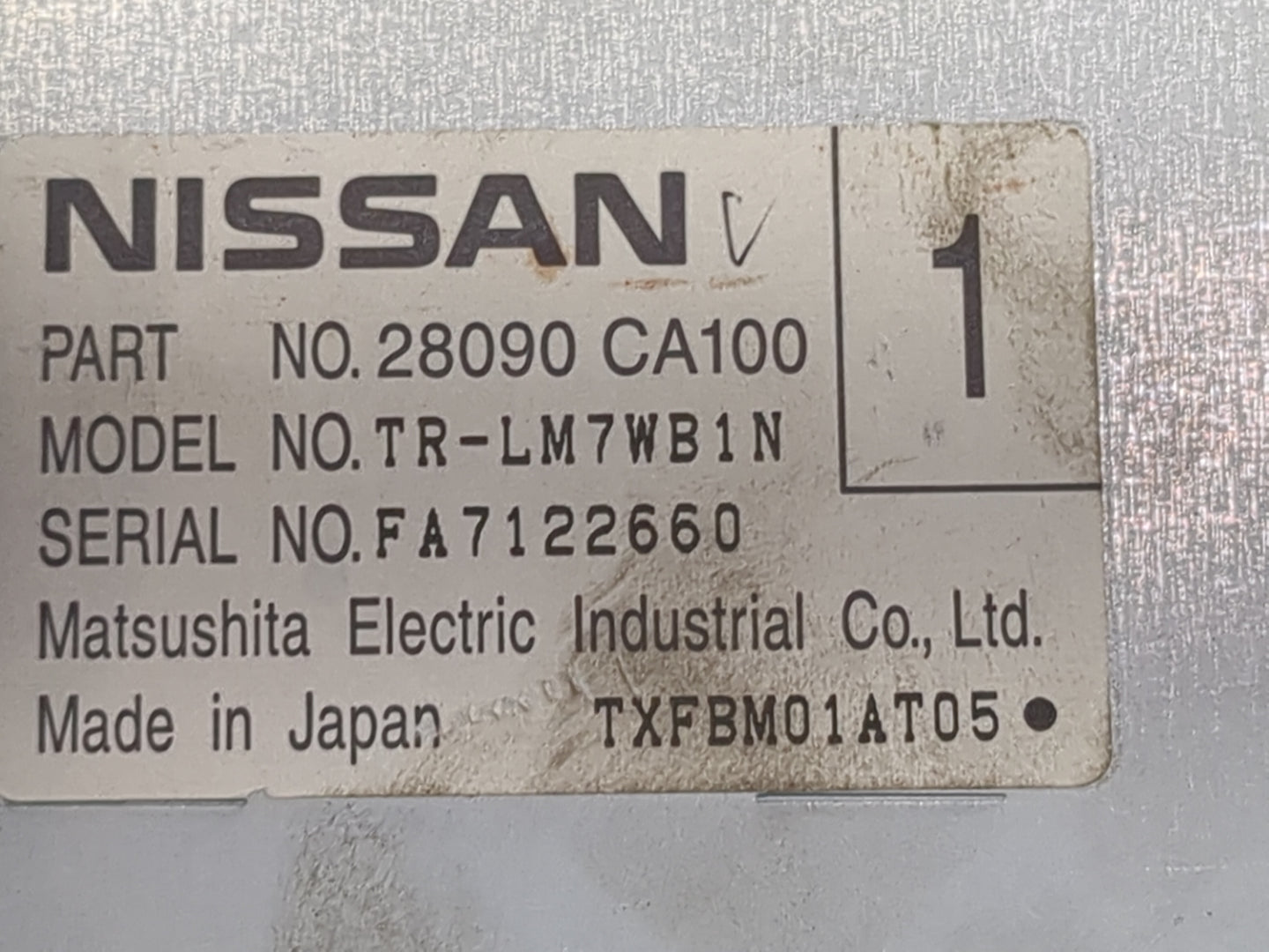 2003-2007 Nissan Murano Information Display Screen 1495203 - Oemusedautoparts1.com
