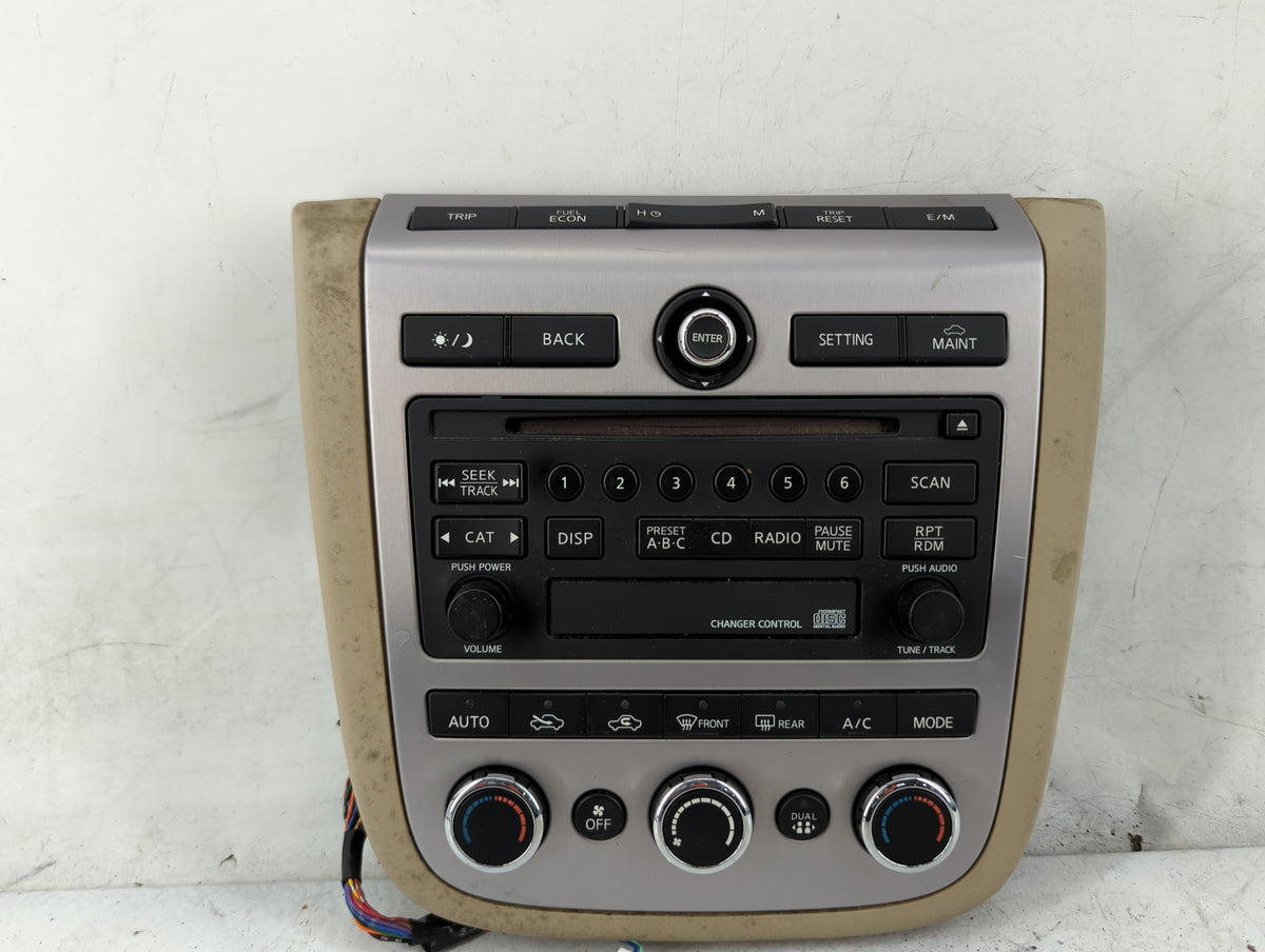 2006-2007 Nissan Murano Climate Control Module Temperature AC/Heater Replacement P/N:28395 CC200 T3100022A00000 Fits OEM Use