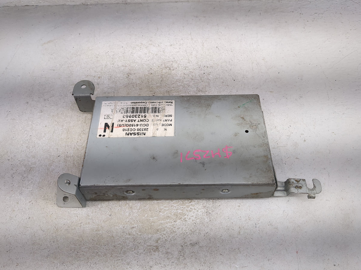 2006-2006 Nissan Murano Information-gps-tv Control Module - Oemusedautoparts1.com