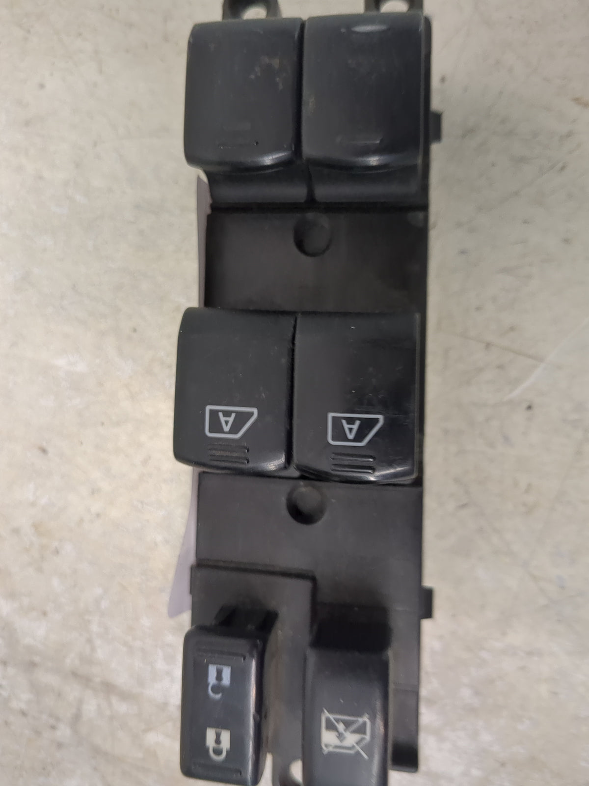 2007 Nissan Murano Master Power Window Switch Replacement Driver Side Left Fits OEM Used Auto Parts - Oemusedautoparts1.com