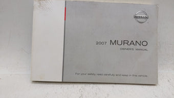 compare product 2007 Nissan Murano Owners Manual Book Guide OEM Used Auto Parts