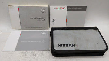 2007 Nissan Murano Owners Manual Book Guide OEM Used Auto Parts