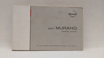 compare product 2007 Nissan Murano Owners Manual Book Guide OEM Used Auto Parts