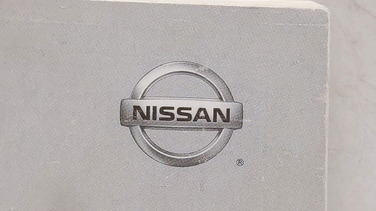 2007 Nissan Murano Owners Manual Book Guide OEM Used Auto Parts - Oemusedautoparts1.com