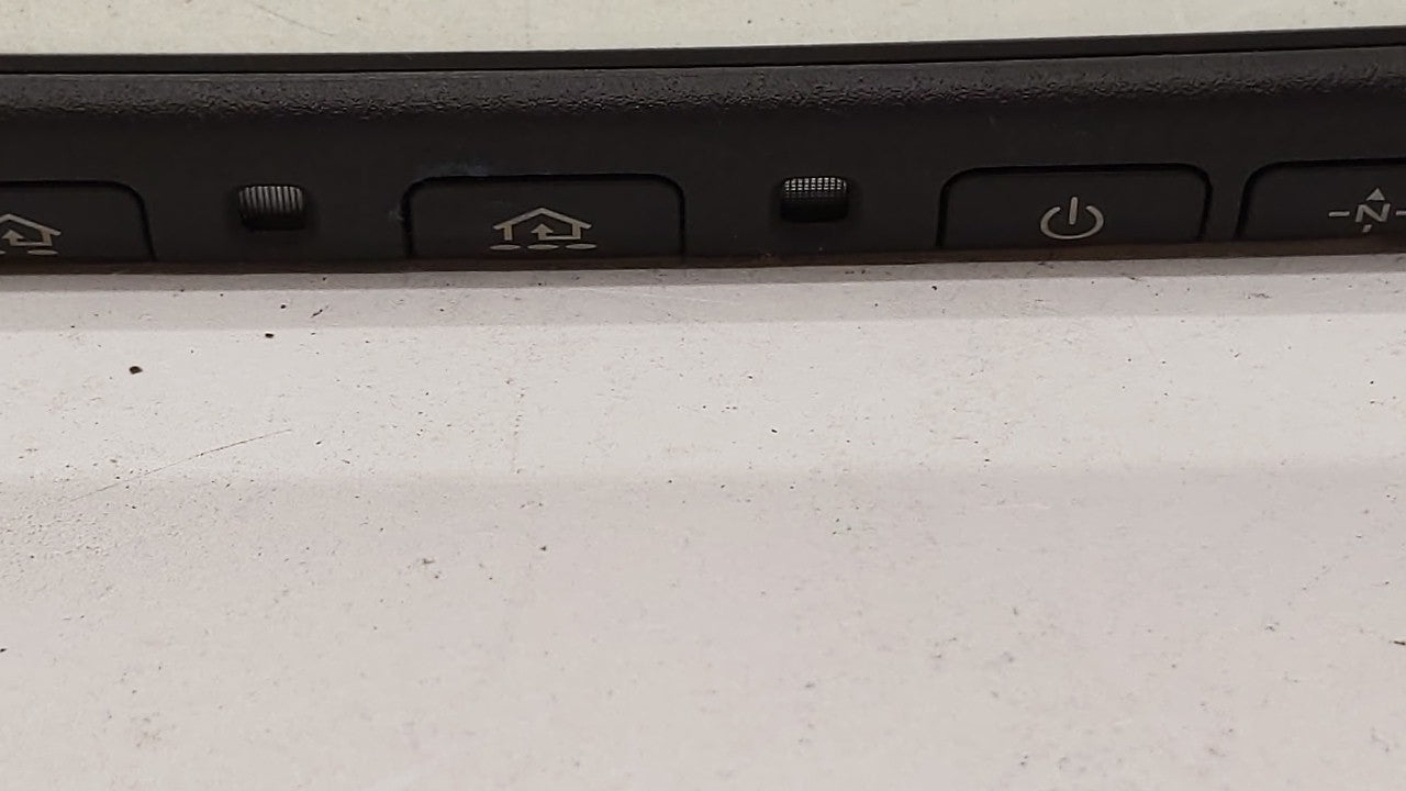 2007 Nissan Murano Interior Rear View Mirror Replacement OEM P/N:E11015894 Fits OEM Used Auto Parts - Oemusedautoparts1.com