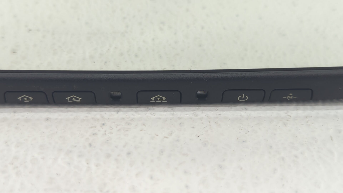 2007 Nissan Murano Interior Rear View Mirror Replacement OEM P/N:E11015894 Fits OEM Used Auto Parts - Oemusedautoparts1.com