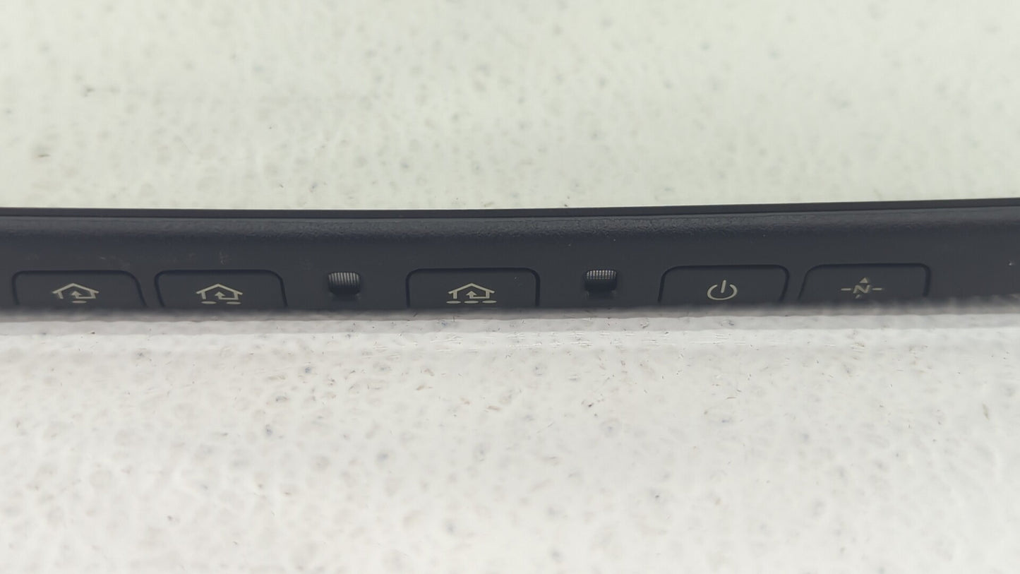 2007 Nissan Murano Interior Rear View Mirror Replacement OEM P/N:E11015894 Fits OEM Used Auto Parts - Oemusedautoparts1.com