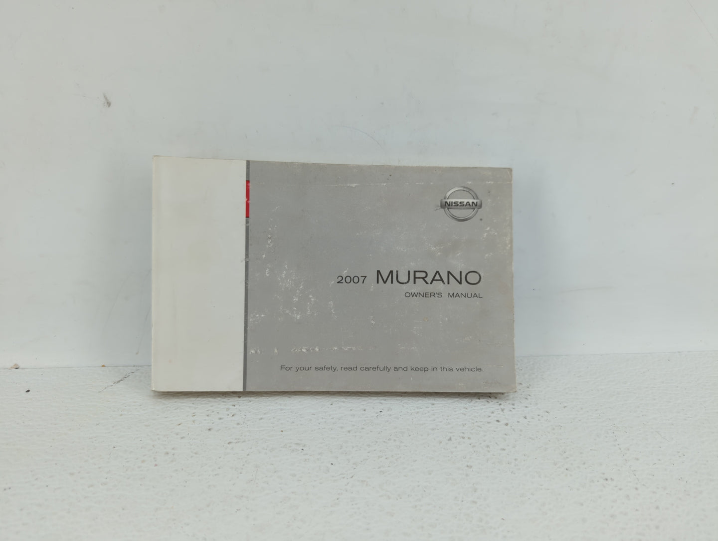 2007 Nissan Murano Owners Manual Book Guide OEM Used Auto Parts - Oemusedautoparts1.com