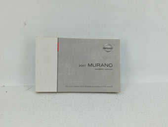 compare product 2007 Nissan Murano Owners Manual Book Guide OEM Used Auto Parts