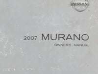 2007 Nissan Murano Owners Manual Book Guide OEM Used Auto Parts - Oemusedautoparts1.com