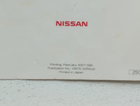2007 Nissan Murano Owners Manual Book Guide OEM Used Auto Parts - Oemusedautoparts1.com