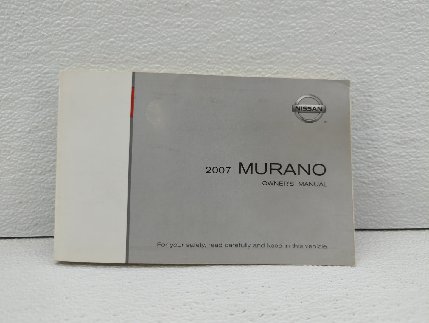 2007 Nissan Murano Owners Manual Book Guide OEM Used Auto Parts - Oemusedautoparts1.com