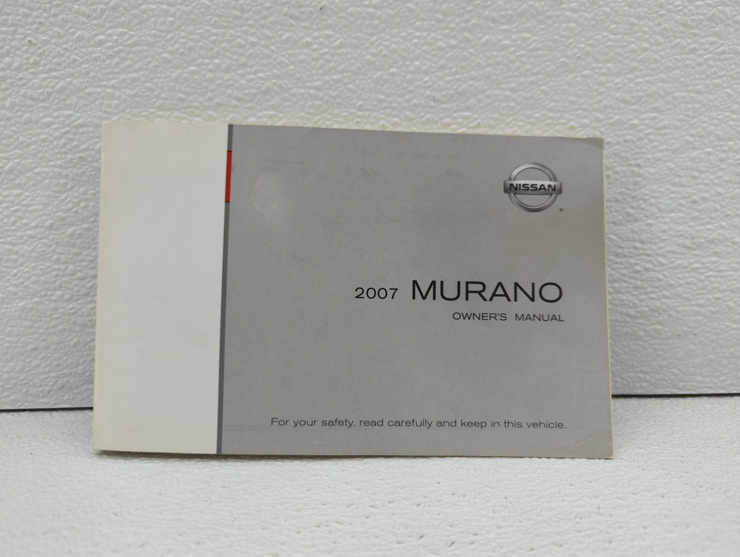 2007 Nissan Murano Owners Manual Book Guide OEM Used Auto Parts - Oemusedautoparts1.com