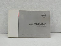 2007 Nissan Murano Owners Manual Book Guide OEM Used Auto Parts - Oemusedautoparts1.com