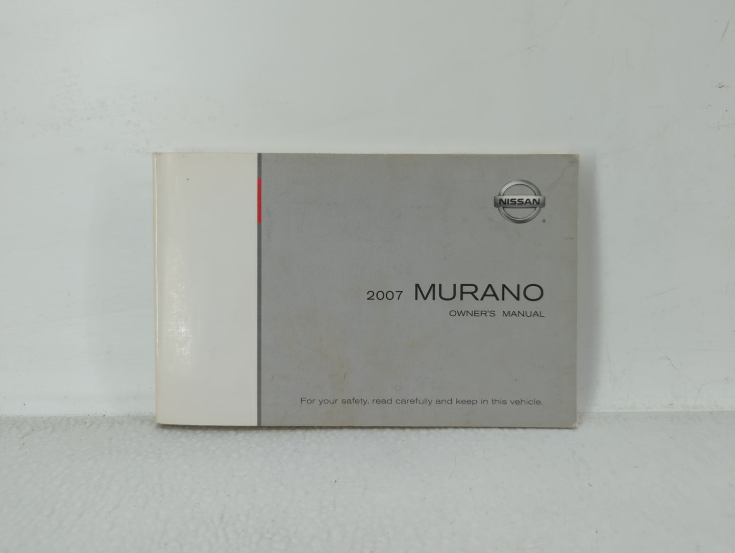 2007 Nissan Murano Owners Manual Book Guide OEM Used Auto Parts - Oemusedautoparts1.com