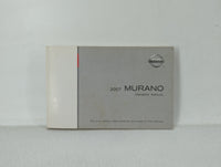 2007 Nissan Murano Owners Manual Book Guide OEM Used Auto Parts - Oemusedautoparts1.com