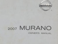2007 Nissan Murano Owners Manual Book Guide OEM Used Auto Parts - Oemusedautoparts1.com