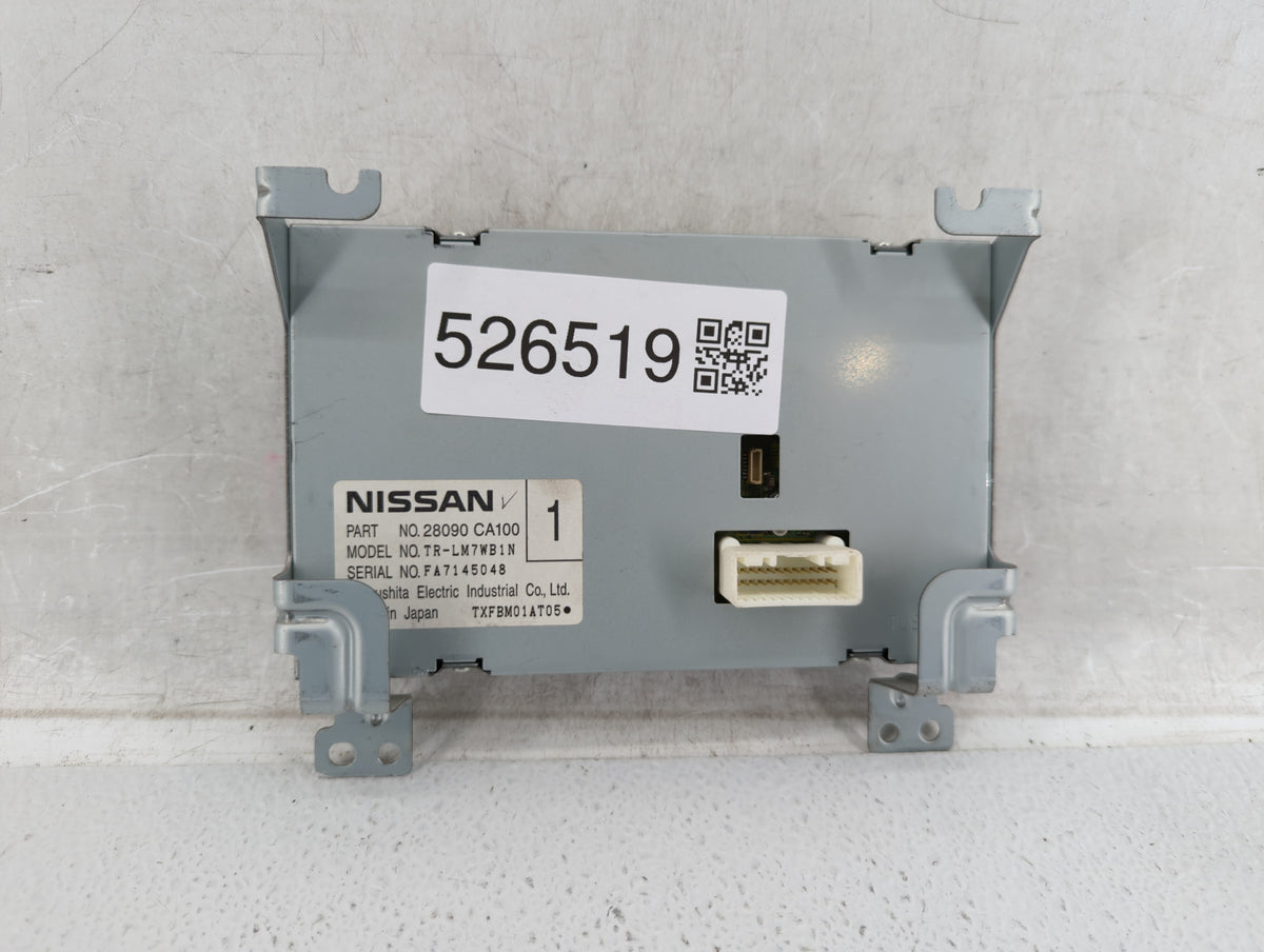 2007 Nissan Murano Information Radio Display Screen 526519 - Oemusedautoparts1.com