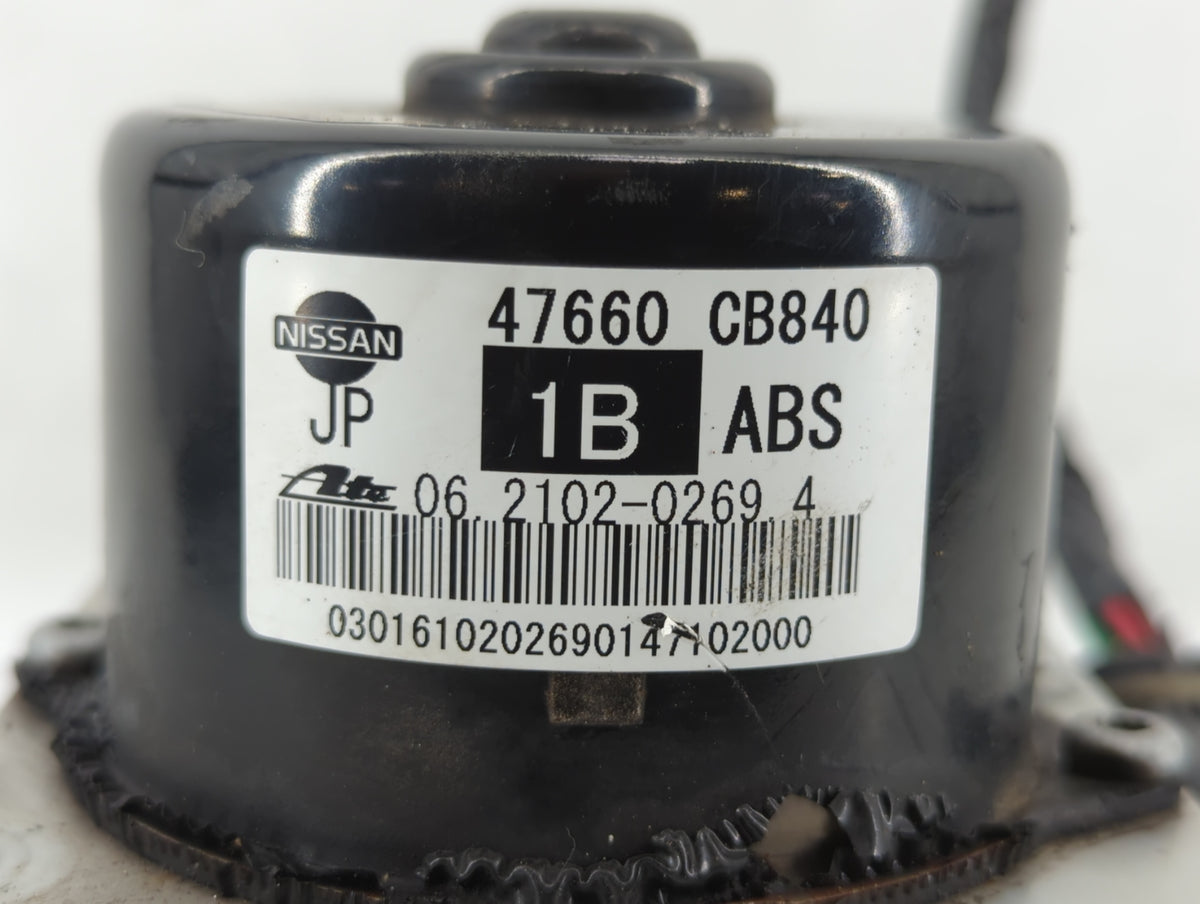 2005-2007 Nissan Murano Anti-Lock Brake ABS Pump Module Actuator OEM P/N:47660 CB840 Fits Fits 2005 2006 2007 OEM Used Auto 