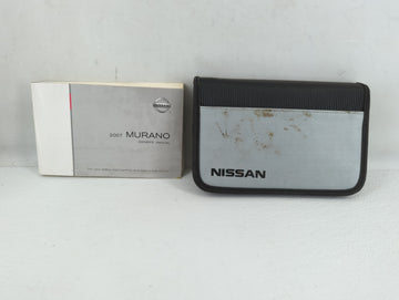 2007 Nissan Murano Owners Manual Book Guide P/N:OM7E-0Z50U0 OEM Used Auto Parts - Oemusedautoparts1.com