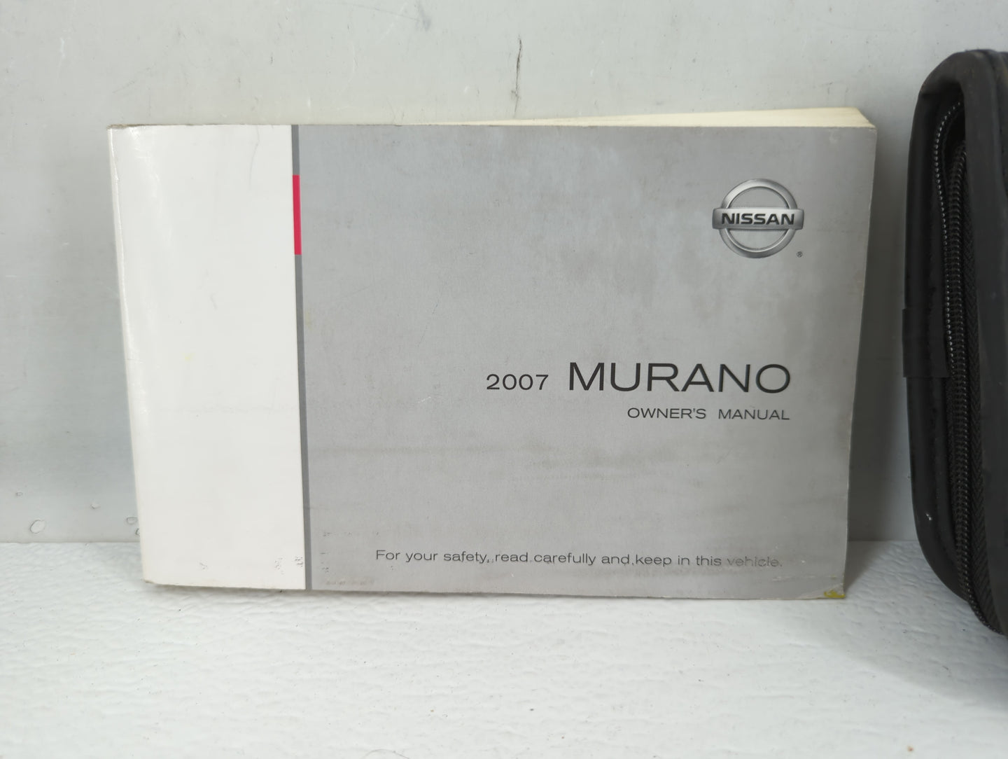 2007 Nissan Murano Owners Manual Book Guide P/N:OM7E-0Z50U0 OEM Used Auto Parts - Oemusedautoparts1.com