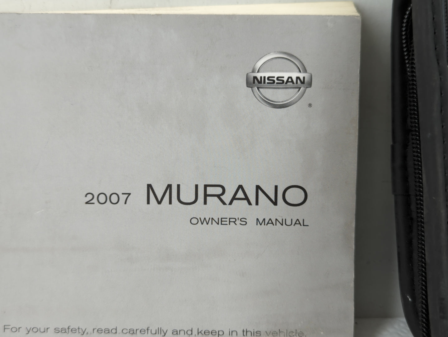 2007 Nissan Murano Owners Manual Book Guide P/N:OM7E-0Z50U0 OEM Used Auto Parts - Oemusedautoparts1.com