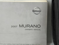 2007 Nissan Murano Owners Manual Book Guide P/N:OM7E-0Z50U0 OEM Used Auto Parts - Oemusedautoparts1.com