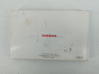 2007 Nissan Murano Owners Manual Book Guide P/N:OM7E-0Z50U0 OEM Used Auto Parts - Oemusedautoparts1.com