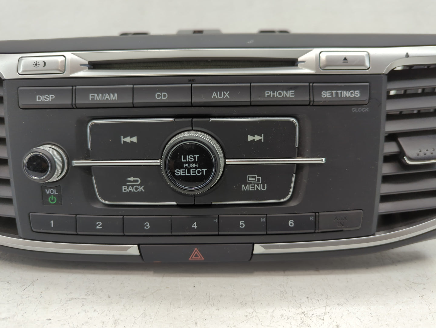 2006-2007 Nissan Murano Radio AM FM Cd Player Receiver Replacement P/N:39100-T2A-A221 Fits Fits 2006 2007 OEM Used Auto Part