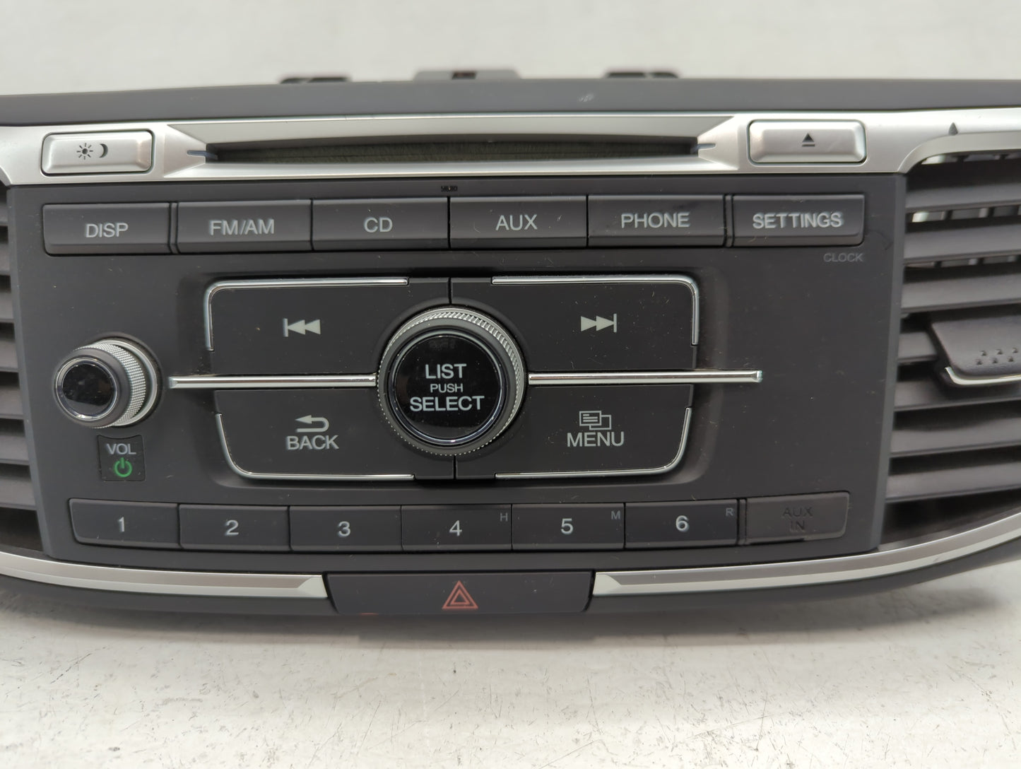 2006-2007 Nissan Murano Radio AM FM Cd Player Receiver Replacement P/N:39100-T2A-A221 Fits Fits 2006 2007 OEM Used Auto Part