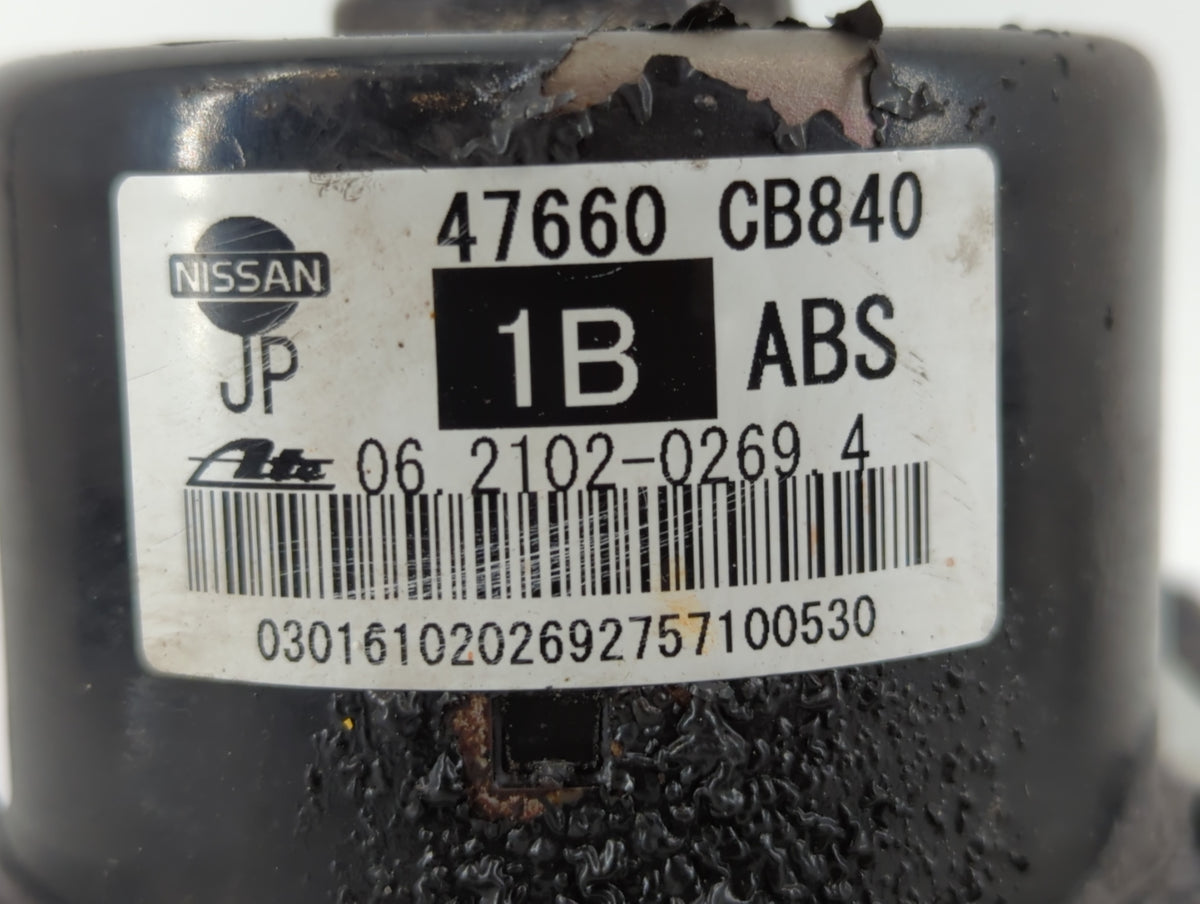 2005-2007 Nissan Murano Anti-Lock Brake ABS Pump Module Actuator OEM P/N:47660- CB840 Fits Fits 2005 2006 2007 OEM Used Auto