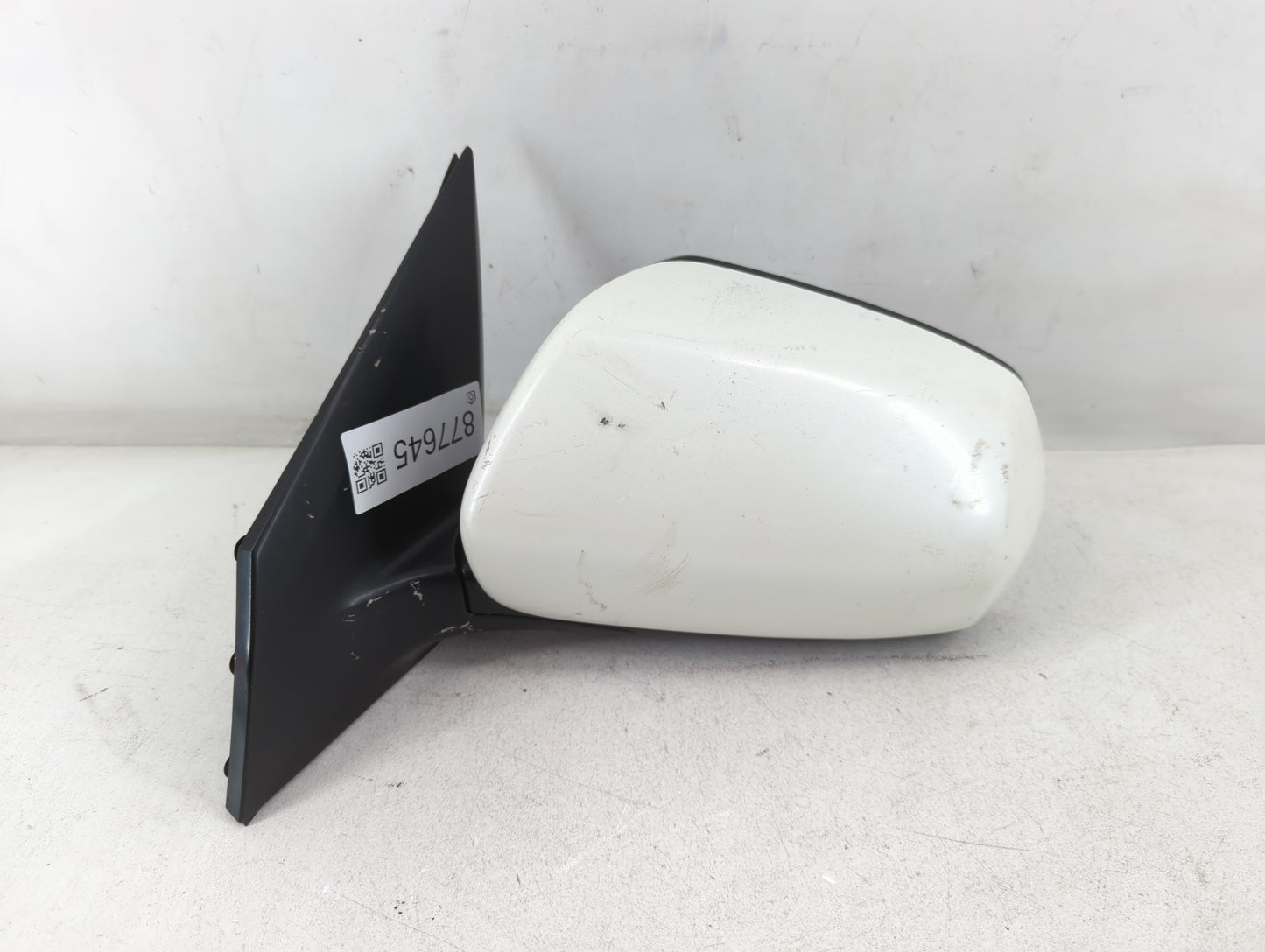 2005-2007 Nissan Murano Driver Left Side View Manual Door Mirror White - Oemusedautoparts1.com