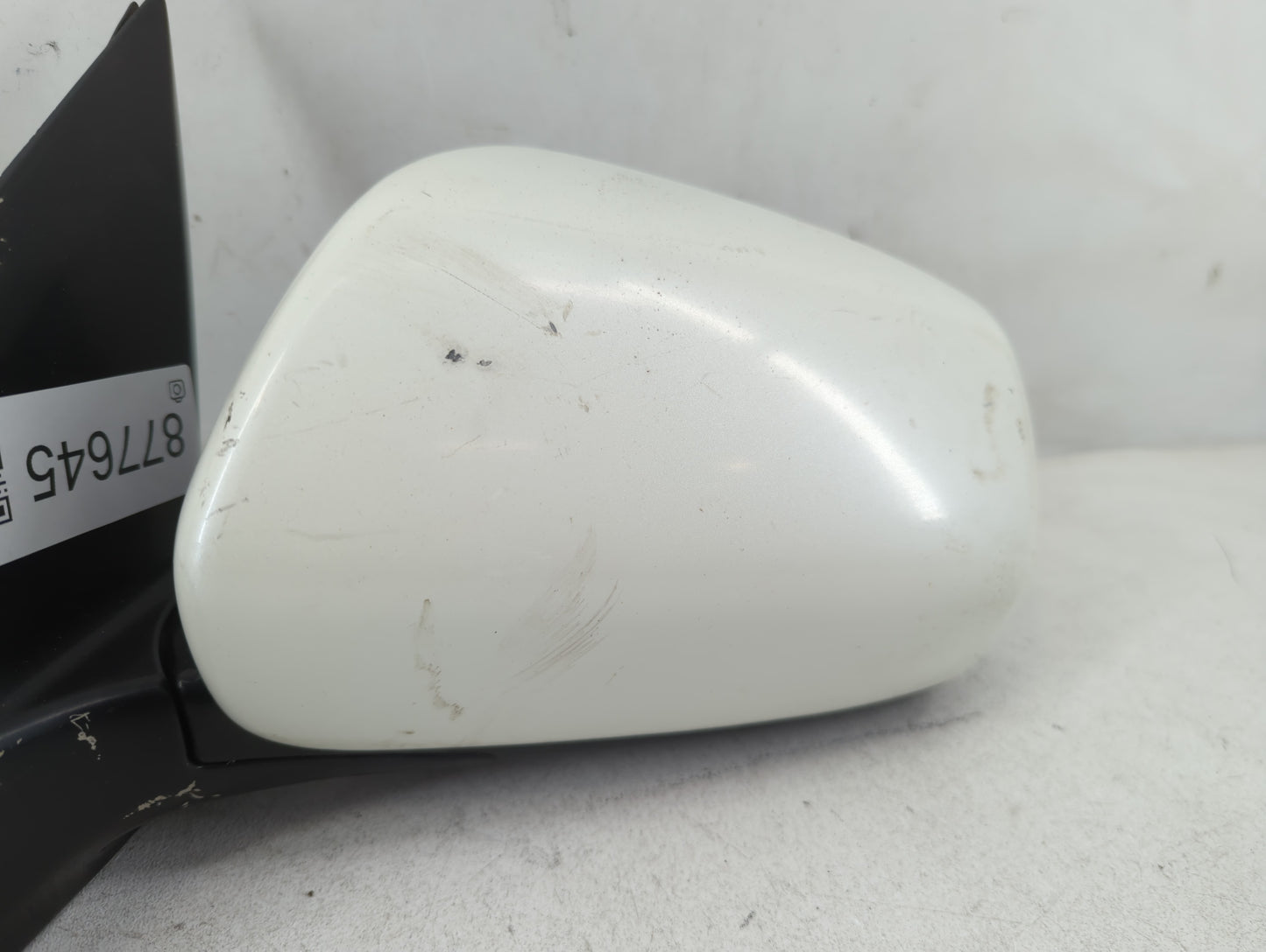 2005-2007 Nissan Murano Driver Left Side View Manual Door Mirror White - Oemusedautoparts1.com