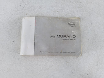 compare product 2007 Nissan Murano Owners Manual Book Guide P/N:OM6E-OZ5OUO OEM Used Auto Parts