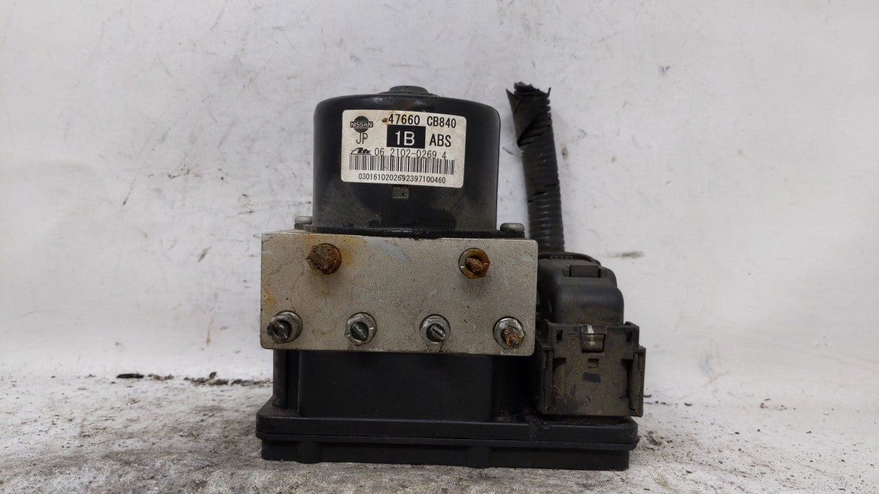 2005-2007 Nissan Murano ABS Pump Control Module Replacement P/N:47660 CB840 Fits Fits 2005 2006 2007 OEM Used Auto Parts - O