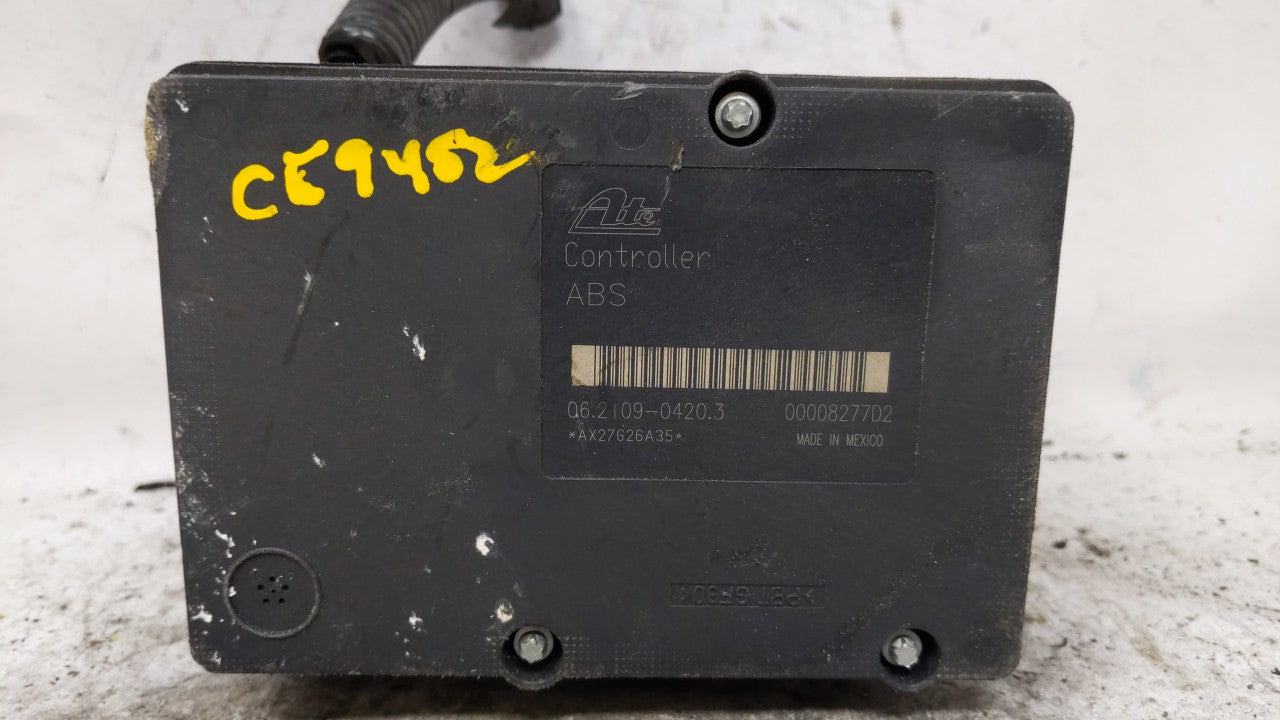 2005-2007 Nissan Murano ABS Pump Control Module Replacement P/N:47660 CB840 Fits Fits 2005 2006 2007 OEM Used Auto Parts - O