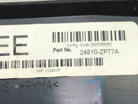2007-2009 Nissan Pathfinder Instrument Cluster Speedometer Gauges P/N:24810-ZP77A 24810-EA48C Miles: Fits Fits 2007 2008 200