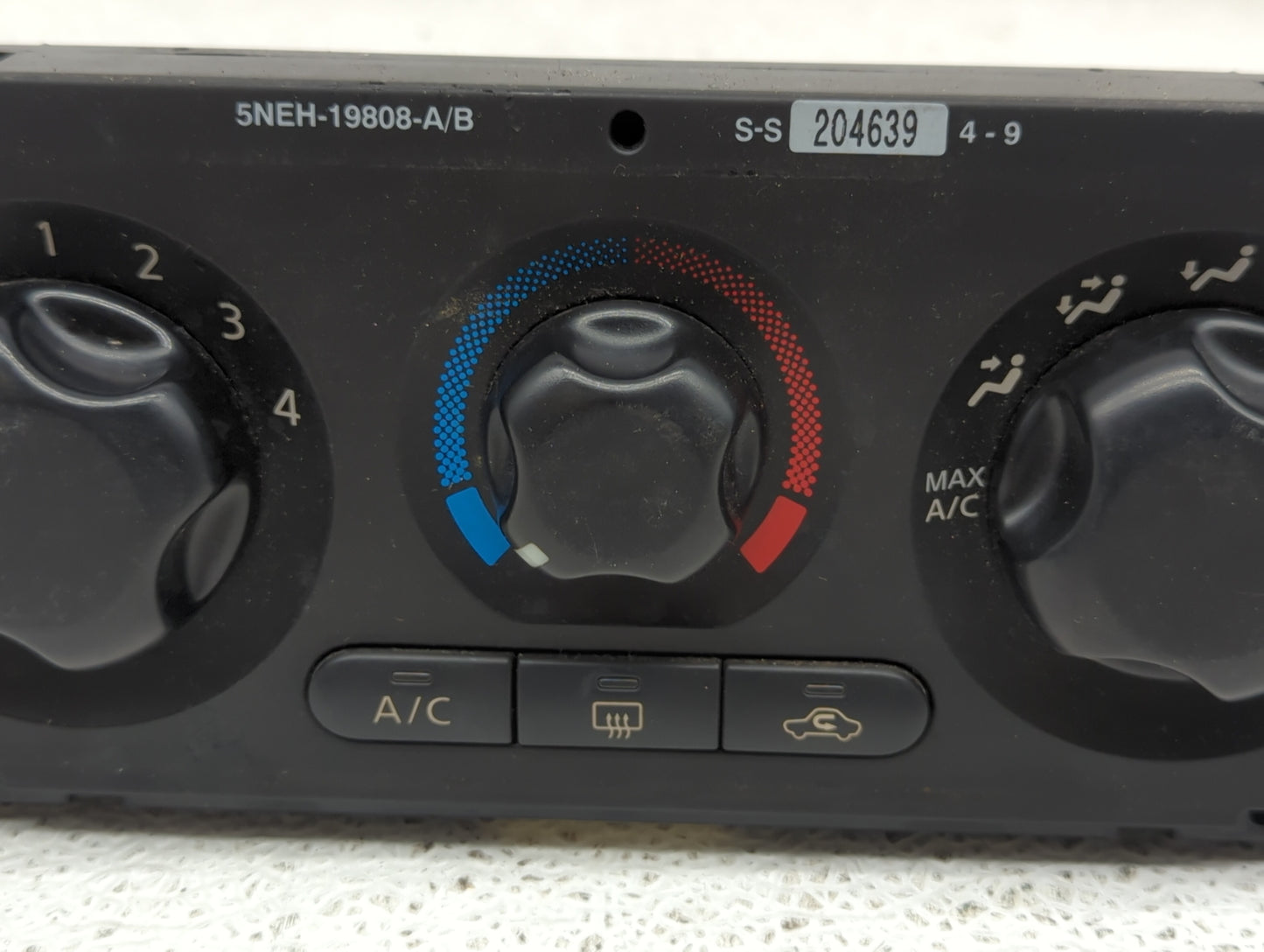 2005-2012 Nissan Pathfinder Climate Control Module Temperature AC/Heater Replacement P/N:5NEH-19808-B 5NEH-19808-A Fits OEM 