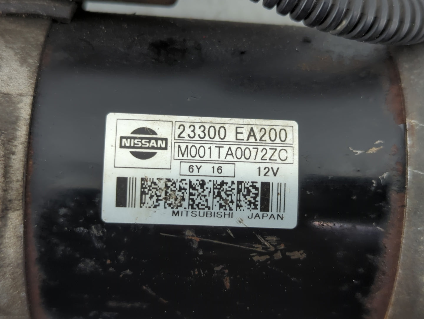2005-2012 Nissan Pathfinder Car Starter Motor Solenoid OEM P/N:23300 EA200 Fits OEM Used Auto Parts - Oemusedautoparts1.com