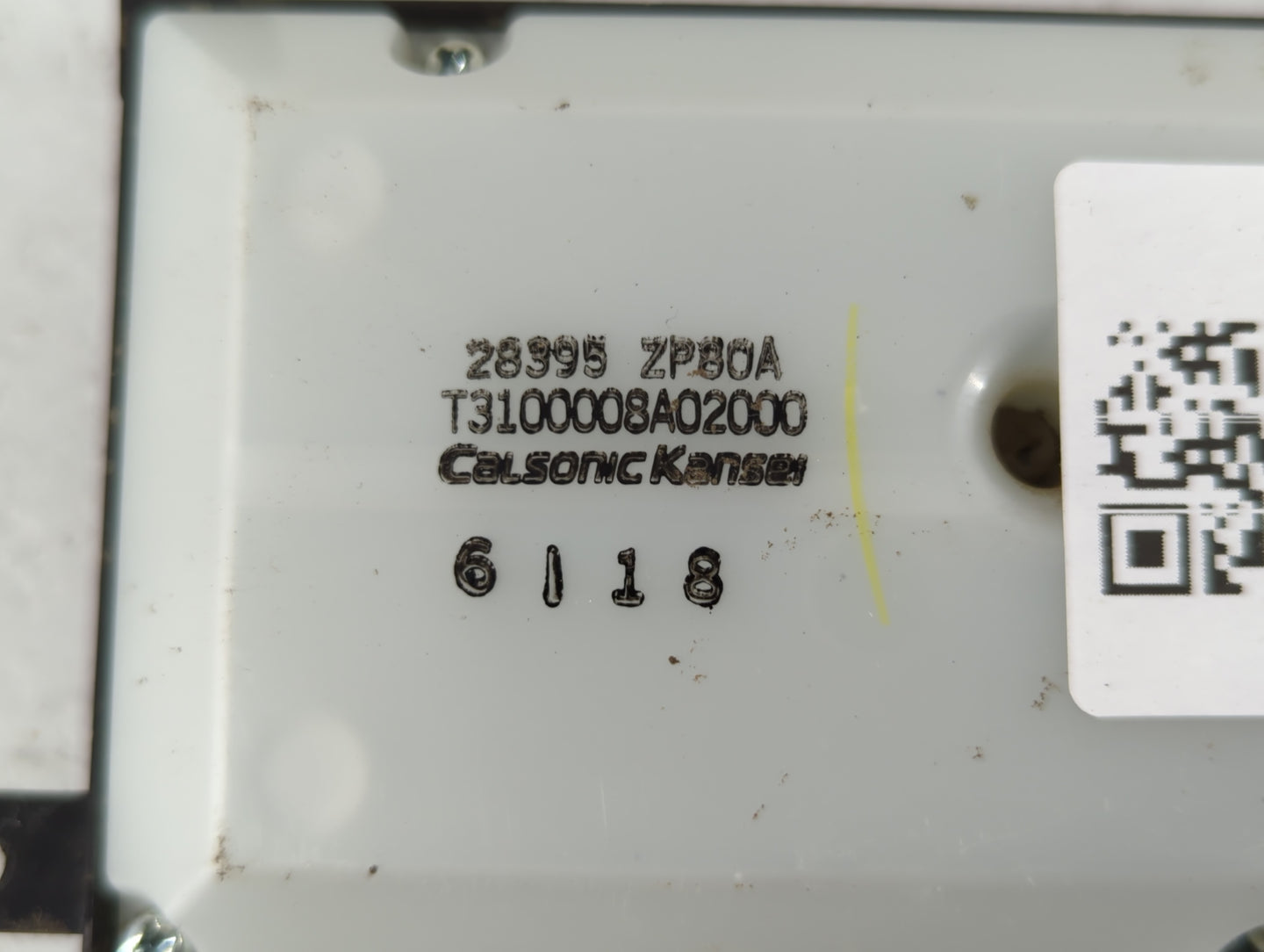 2006-2012 Nissan Pathfinder Radio AM FM Cd Player Receiver Replacement P/N:28395 ZP80A Fits OEM Used Auto Parts - Oemusedaut