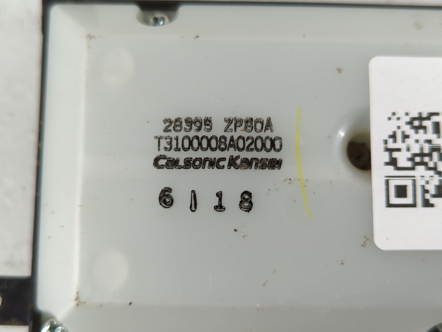 2006-2012 Nissan Pathfinder Radio AM FM Cd Player Receiver Replacement P/N:28395 ZP80A Fits OEM Used Auto Parts - Oemusedaut