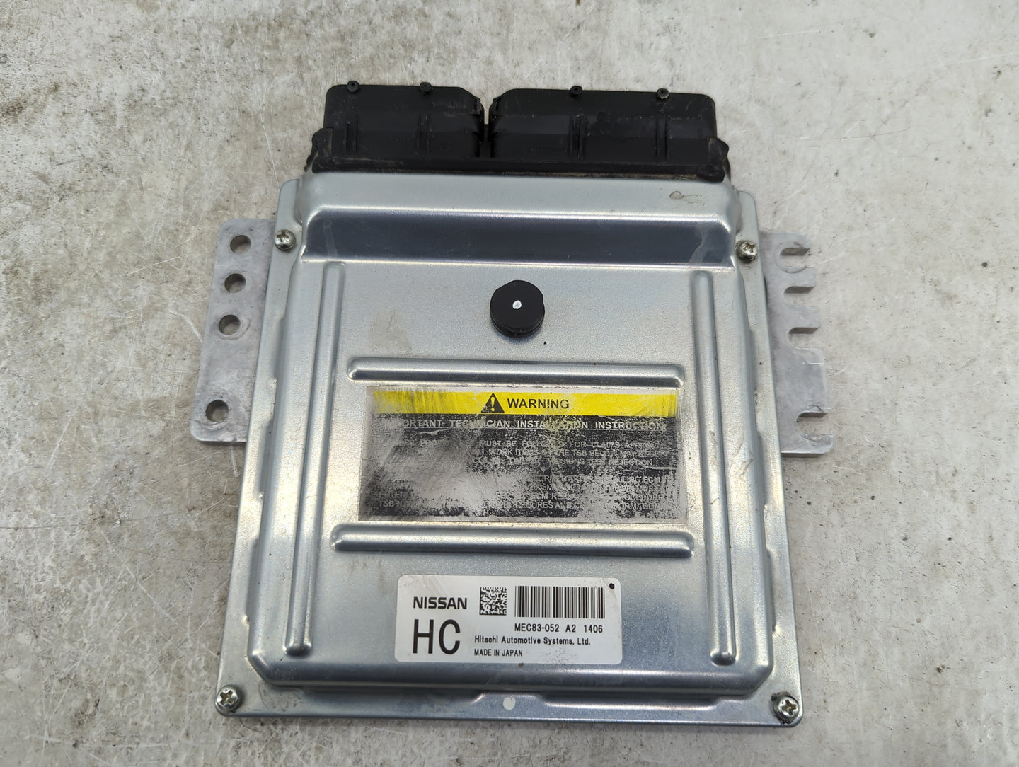 2007 Nissan Quest PCM Engine Control Computer ECU ECM PCU OEM P/N:MEC83-052 A2 Fits OEM Used Auto Parts - Oemusedautoparts1.