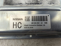 2007 Nissan Quest PCM Engine Control Computer ECU ECM PCU OEM P/N:MEC83-052 A2 Fits OEM Used Auto Parts - Oemusedautoparts1.